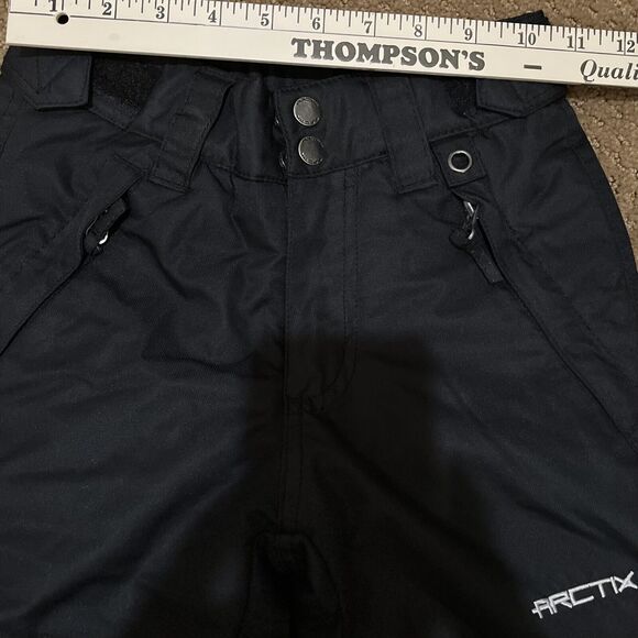 NEW Arctix Youth Snow Ski Pants w/Reinforced Knees and Seat Small Black Unisex - Picture 7 of 9